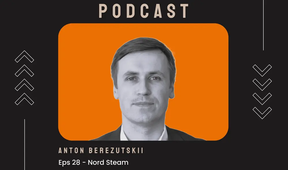 Podcast Cover with Anton Berezutskii
