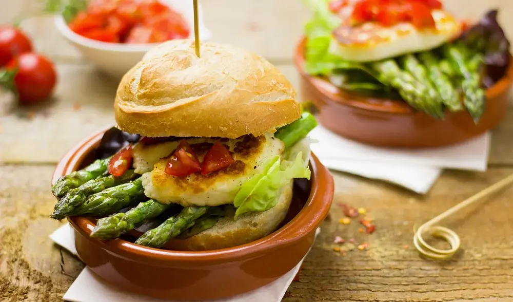 Asparagus Burger