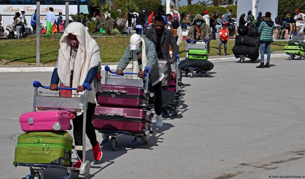 Migrants in Tunisia