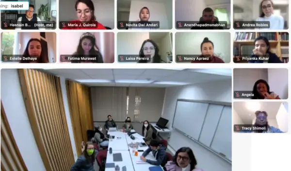 virtual collaboration with the College of Mexico 