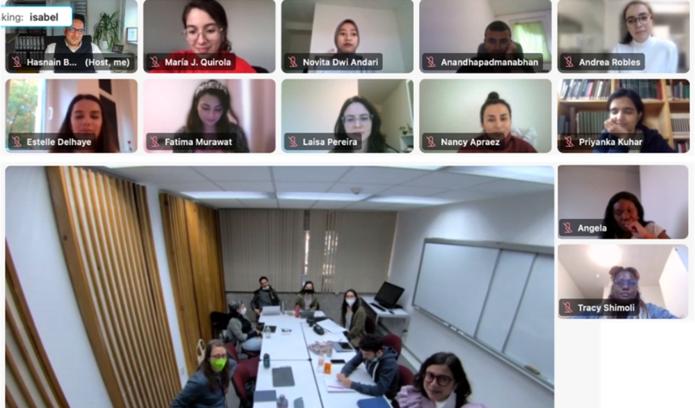 virtual collaboration with the College of Mexico 